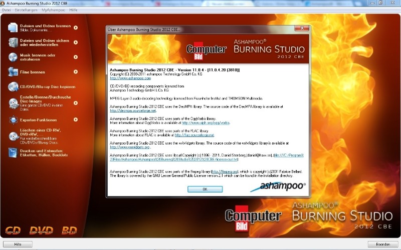 Ashampoo burning studio 11.04 serial