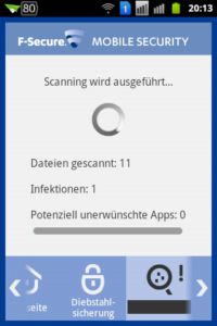 F-Secure Mobile Security - Scanner