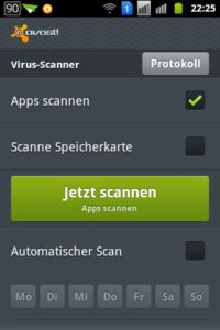 avast! Mobile Security - Scanner