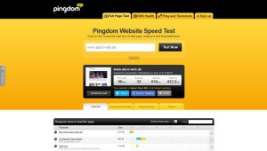 Pingdom Tools Test mit Quick Cache Pro
