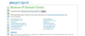 Reverse IP Domain Check wordpresshostingvergleich